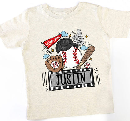 Personalized Baseball Shirt