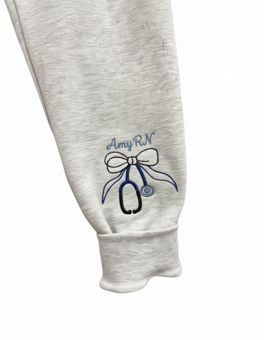 Registered Nurse Applique Sweatshirt