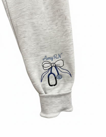 Registered Nurse Applique Sweatshirt