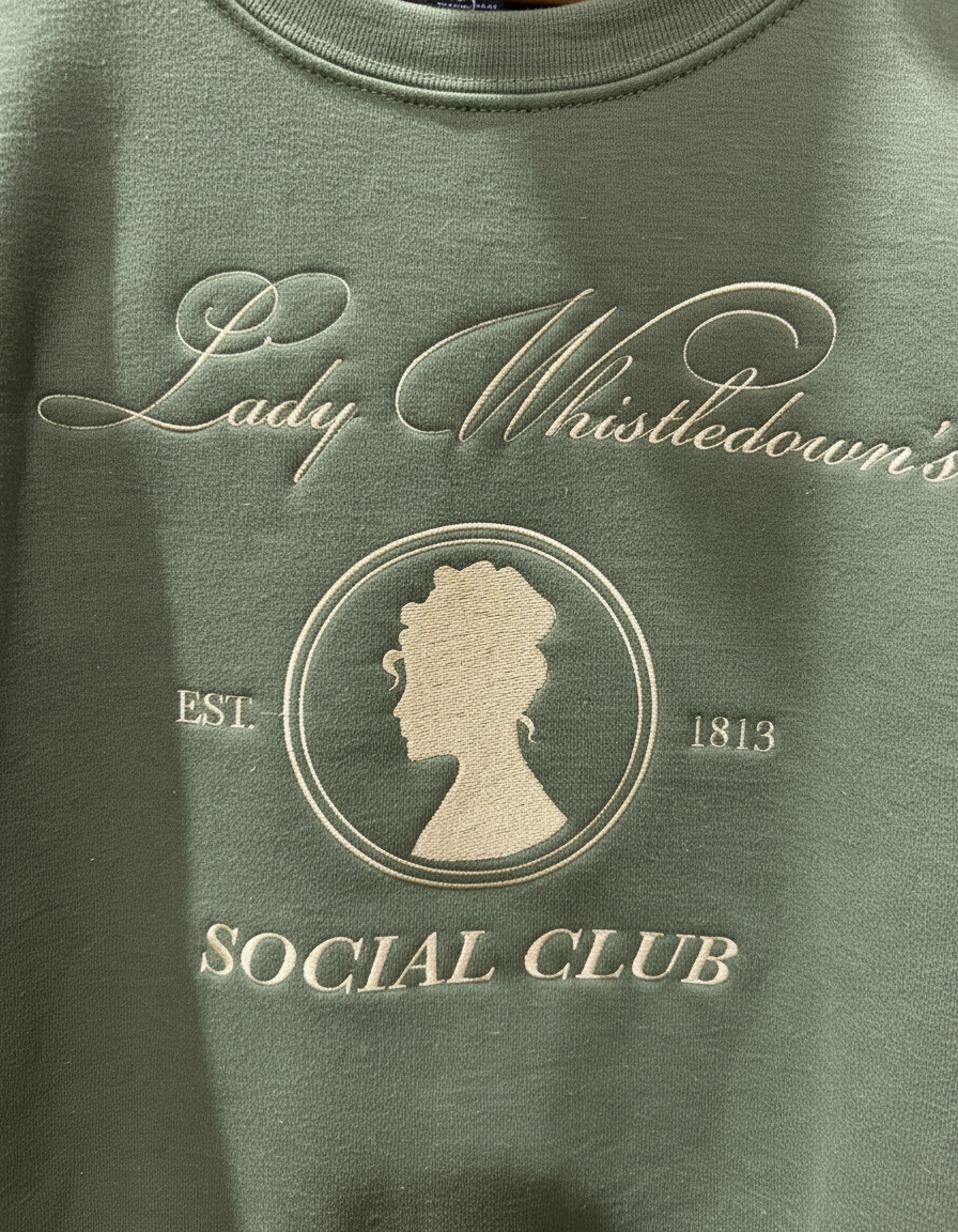 Lady Whistledown's Social Club Sweatshirt