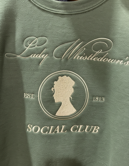 Lady Whistledown's Social Club Sweatshirt